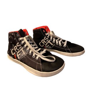 Reebok Crossfit Lite TR Womens Powerlifting‎ Gym High Top Black Shoe US Size 9